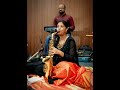 Deeksha Devadiga Alevoor saxophonist -Song - Mannil Indha Kadhal)