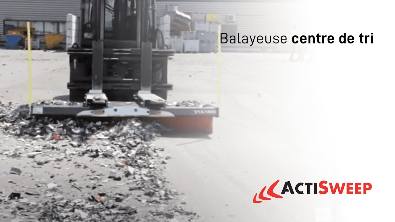 ACTISWEEP - Balayeuse centre de tri