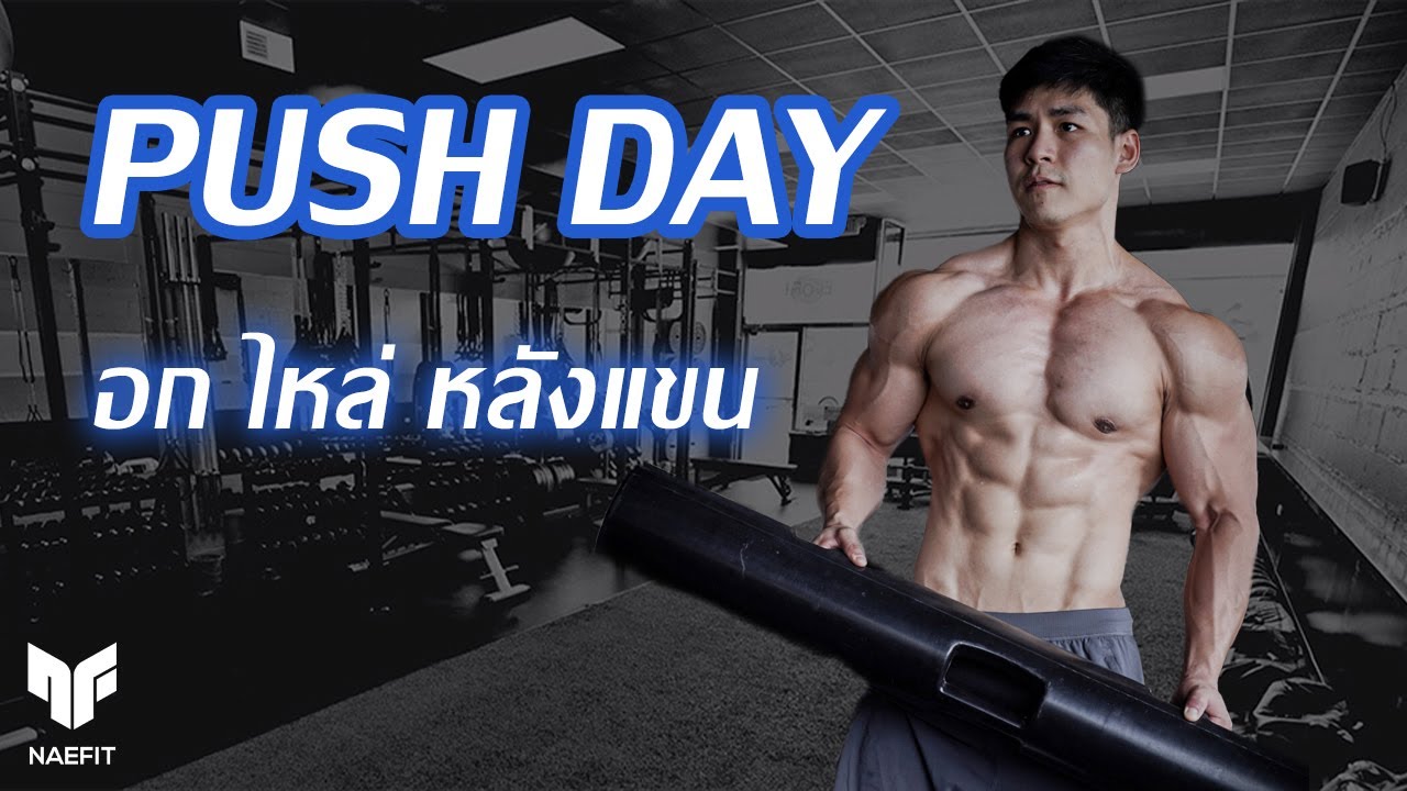 Push Day ( อก ไหล่ หลังแขน )