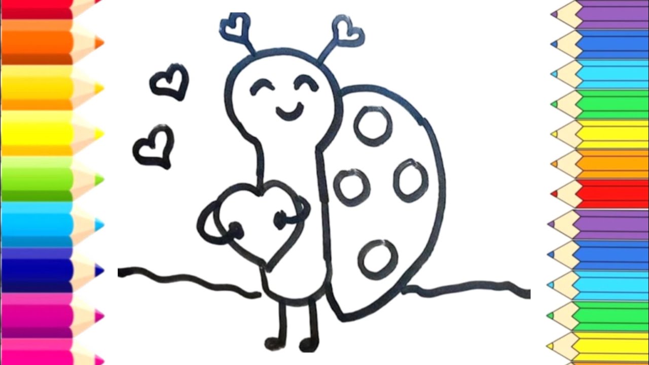 How to Draw a Cute Ladybug Step by Step 