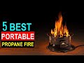 Best Portable Propane Fire Pits 2024 | Top 5 Fire Pits for camping review You Can Buy