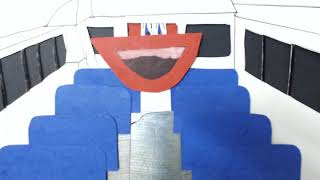 Straw Maze Paper CutOut Animation