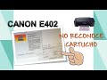 CANON E402 NO RECONOCE CARTUCHO ERROR 1688