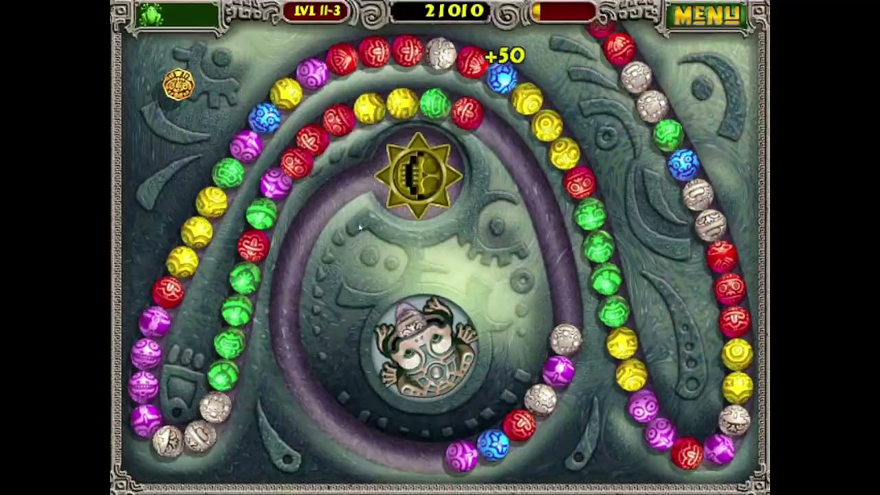 Zuma Deluxe: Adventure Stage 11