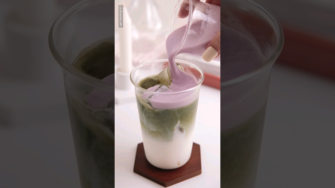 Creamy and Rich Taro Matcha Latte Recipe