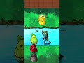 Squash Fusion Family vs Trident Zombie #shorts #pvz #pvzfusion #pvzmemes #squash