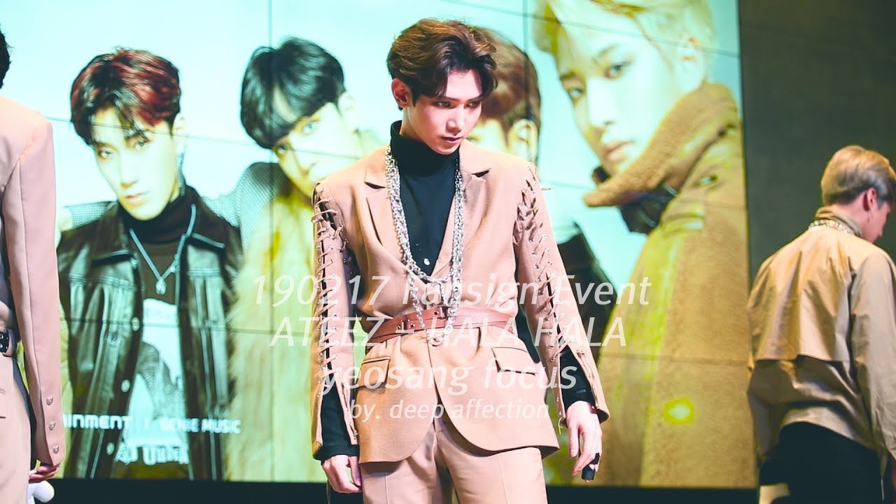 190217 강남 팬싸인회 HALA HALA - ATEEZ 여상 focus