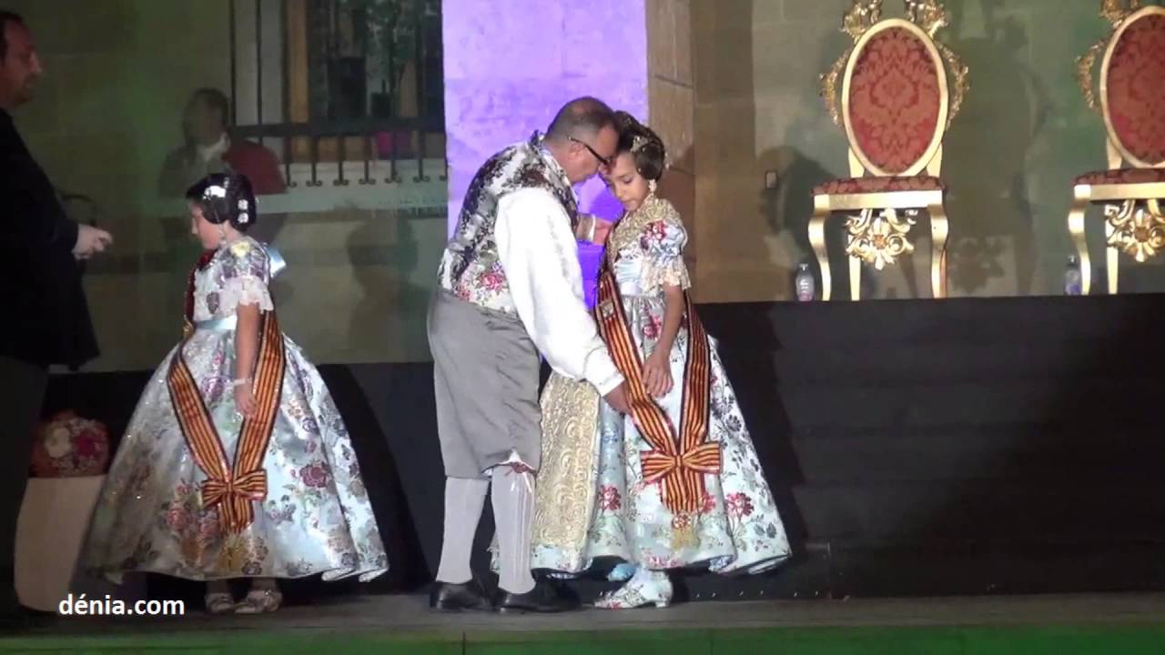 Fallas Dénia 2017: Presentación Falleras Mayores Dénia (Inés Alacreu y Mar Cabrera)