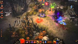 Diablo 3 III 1080p HD Act 1 8/12 - Hell Difficulty Let's Play HD Co-op Multiplayer Commentary