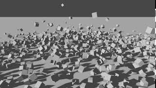 Falling Cubes | Rigid Body Simulation