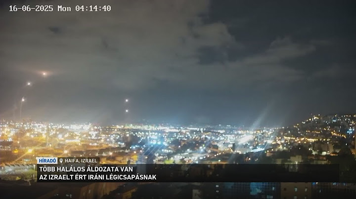 Negyedik napja lövi Izrael Iránt, Irán pedig Izraelt