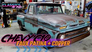 Stunning Transformation: Faux Patina C10 Gets the Copper Treatment