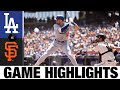 Dodgers vs. Giants Game Highlights (8/4/22) | MLB Highlights