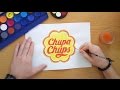 How to draw the Chupa Chups logo