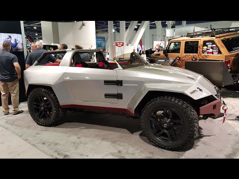 Aerodynamic Jeep Wrangler by Advanced Automotive Technologies :SEMA 2015 -  YouTube