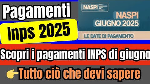 🔴Ecco le Novità sui Pagamenti INPS:👉 Tutto Quello che Devi Sapere per Giugno 2025"