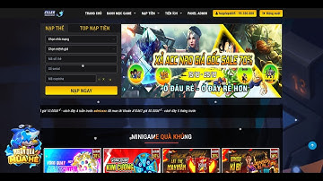 Source code shop bán acc full game, dịch vụ game đa dạng, cày thuê liên quân, free fire, roblox..v.v