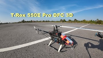 T Rex 550E Pro DFC 3D BY BOBBY