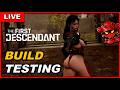 THE FIRST DESCENDANT LIVE | Dia Farm Build + Boss Prep Lab