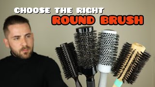 Choose the right Round brush | ceramic brush | boar hair brush | mix bristle  brush  explain