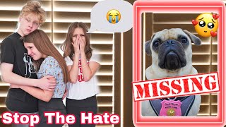 Piper Rockelle’s Dog is Missing | Frank is Missing + Piper is getting a lot of Hate **EMOTIONAL**