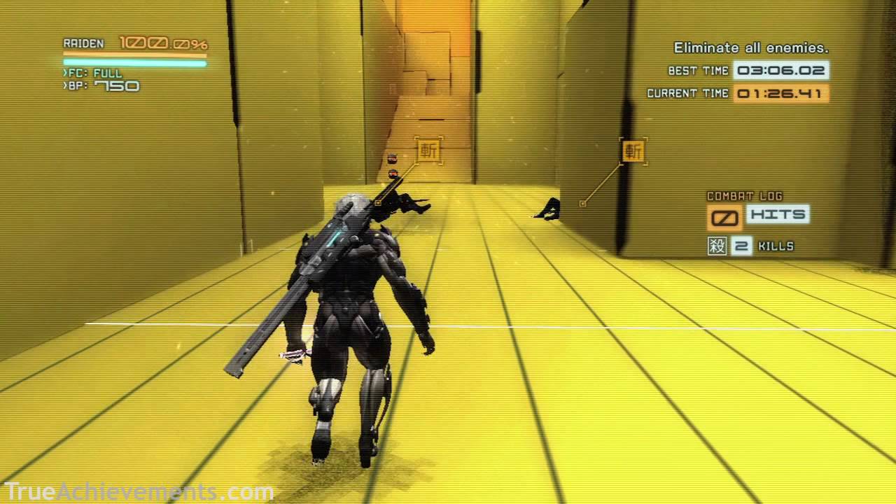 Metal Gear Rising Revengeance DLC VR Mission 14 (Gold) YouTube