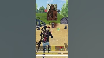 Fighting two enemy because of helicopter  #battleroyalegame #codm