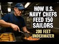 U.S. Navy Chefs FEED 150 Sailors Underwater For FREE
