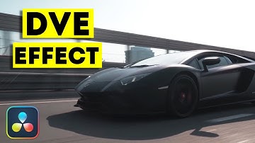 DVE Transition Effect In Davinci Resolve 19 tutorial