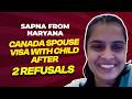 Congratulation Sapna &amp; Baby For Getting Spouse Visa | Spouse Visa  | Rajveer Chahal