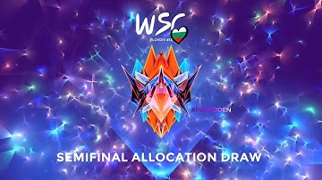 Semi Final Allocation Draw | Plovdiv | Wonderful Song Contest #13