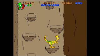 Virtual Bart Dinosaur Level SNES Version HD My First Attempt