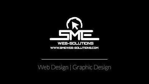 SME Black And White Logo Animation