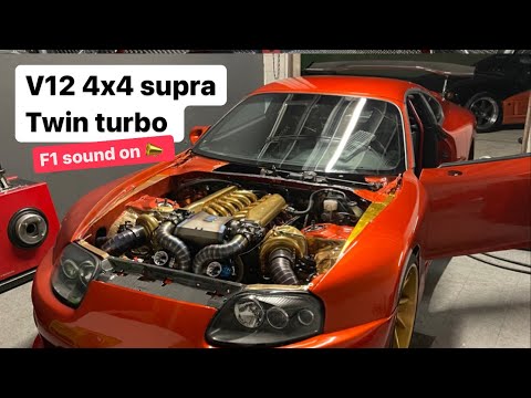 Tuning The Million Dollar V12 Supra Awd Twin Turbo On The Dyno.. - Youtube