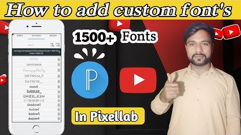 How to add custom font