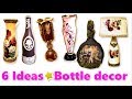6 ideas BOTTLE  decorations/bottle design
