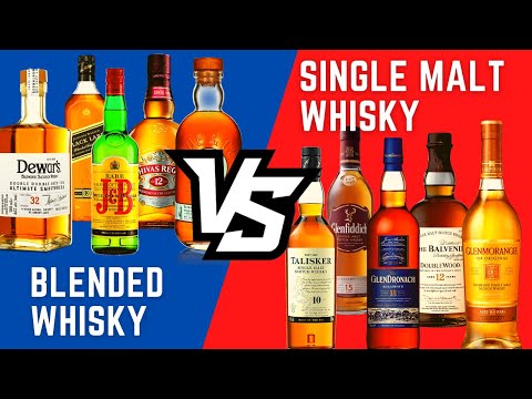 Blended Whisky VS Single Malt Whisky | დისტილერია
