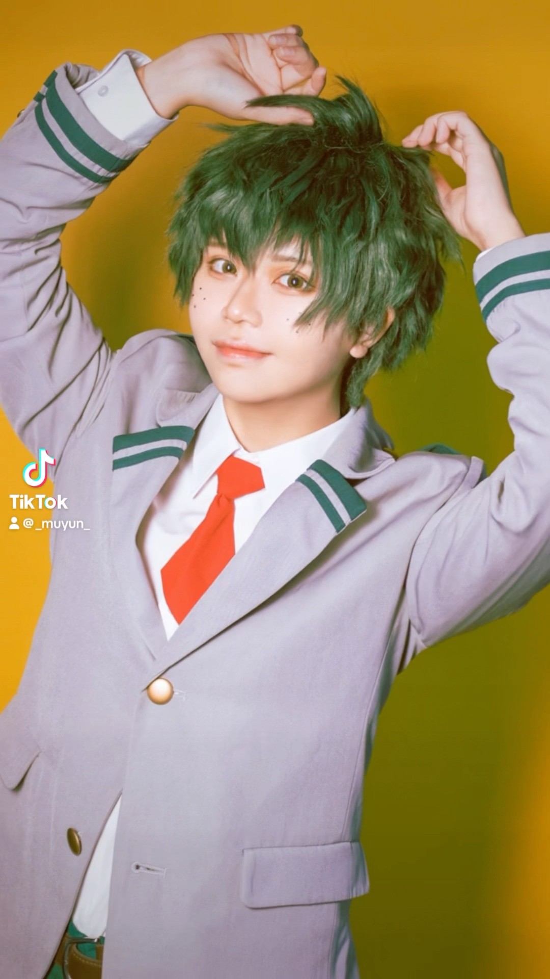 僕のヒーローアカデミアコスプレ】 #緑谷出久コスプレ