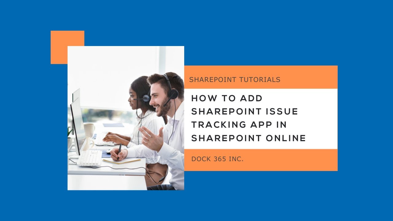 How To Set Up Sharepoint Issue Tracking App In Sharepoint Online Youtube