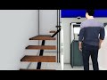 Animation of small Shopping Mall Centre