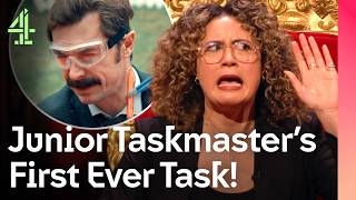 Rose Matafeo & Mike Wozniak Set Kids A Head-Spinning Task Junior Taskmaster Channel 4