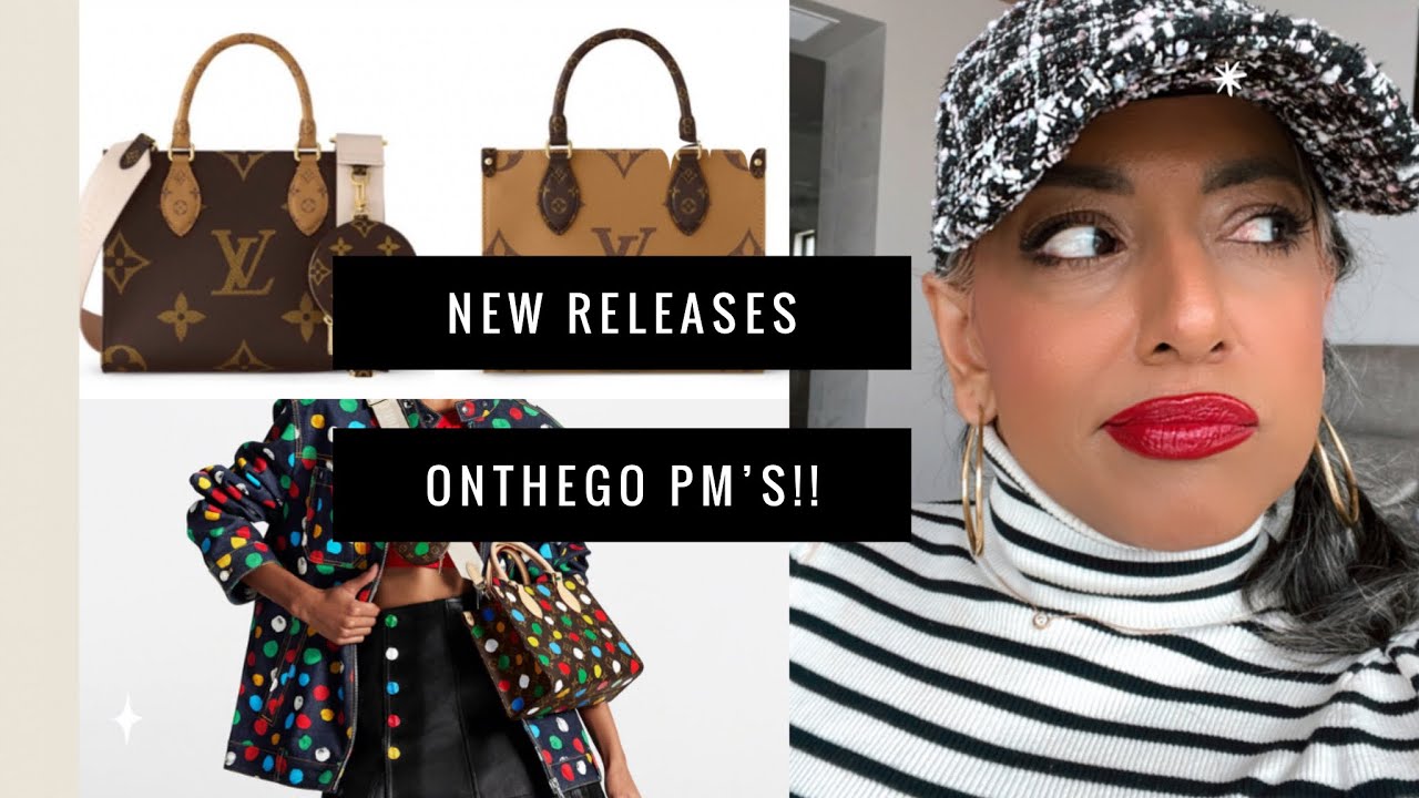 New Louis Vuitton Onthego PM Releases - Kusama and (Reverse) Monogram  Coming!! 2023 