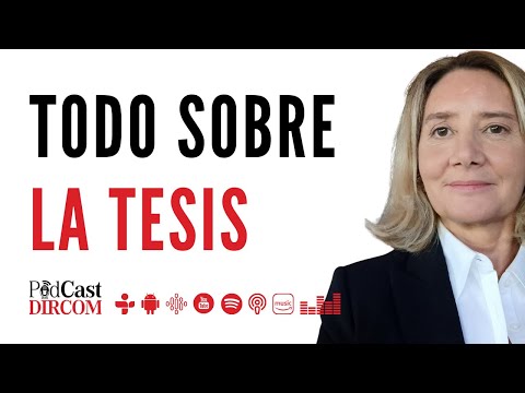 Todo sobre la tesis