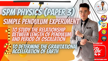 SPM Amali Fizik 2025 | Simple Pendulum (Bandul Ringkas) — Paper 3 Forecast & Full Answers (Ep 1)