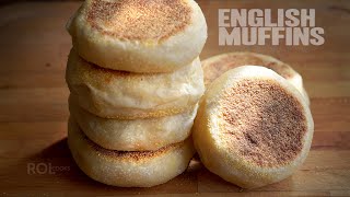 Homemade ENGLISH MUFFINS