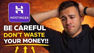 HOSTINGER 2026 The worst mistake YOU can make...