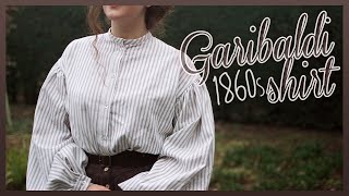 Making an 1860s Garibaldi blouse