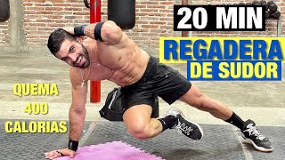 Ejercicio En Casa Regadera de Sudor (20 Minutos) Cardio Sin Equipo