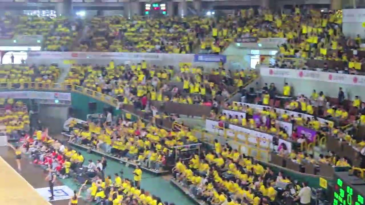 [KBL&프로 농구 창원 LG 세이커스VS울산 MOB PO 2 차전 4월26일 응원 모음