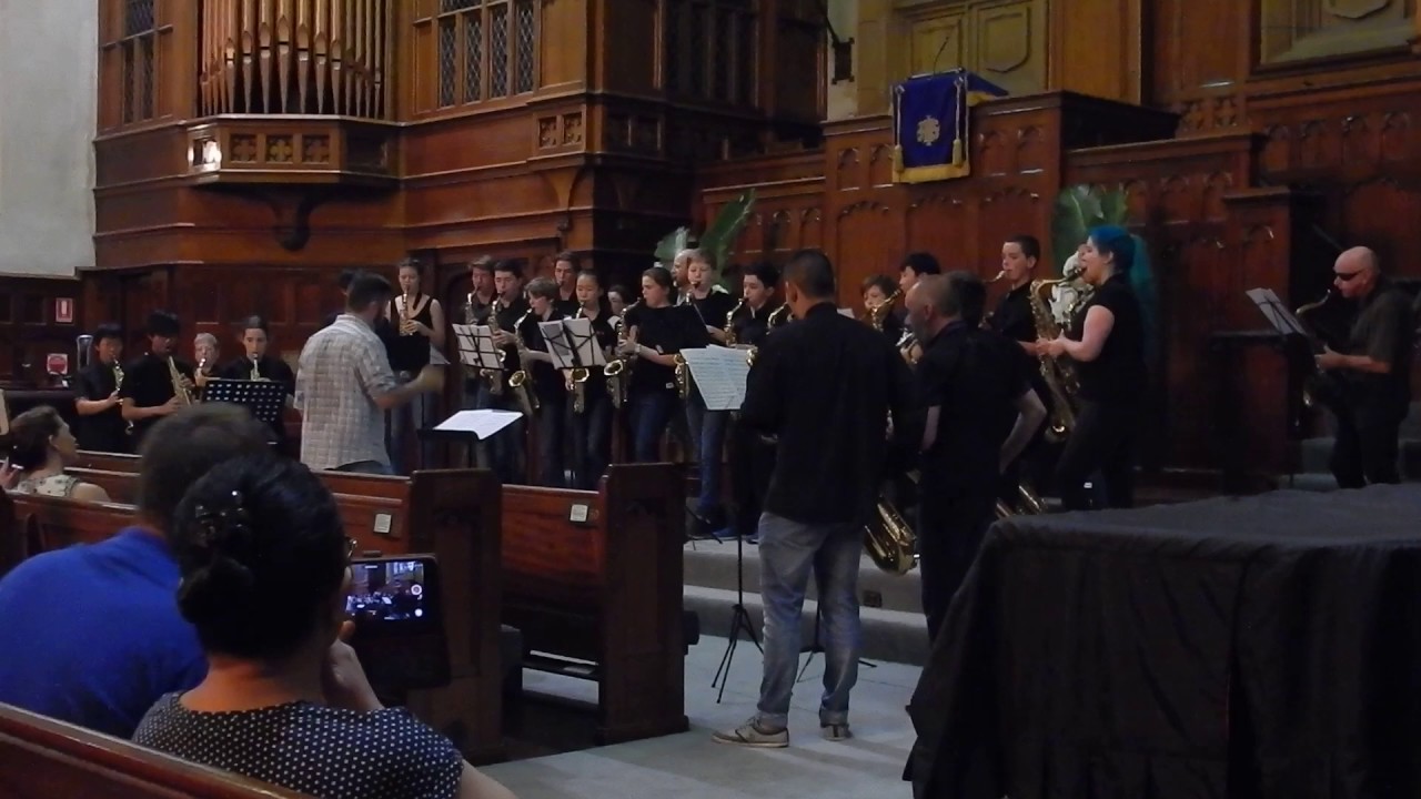 The Sydney Saxophone Academy Large Ensemble performing Epic Sax Remix